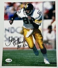 John Stallworth Signed 8x10 Photo JSA Certified Pittsburgh Steelers