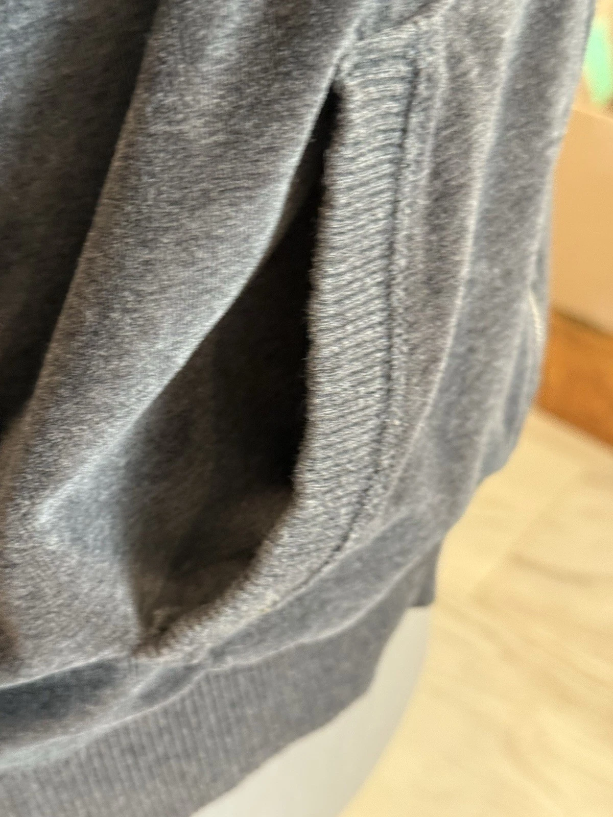 Felpa con cappuccio Michael Michael Kors grigia taglia 1X Stone Embedded PTP 25” in cotone polietilene