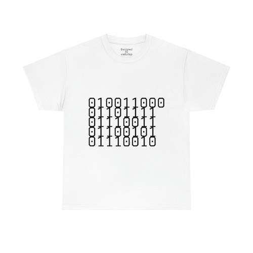 Unisex Heavy Cotton Tee Binary for LOSER and Loser on back of shirt - Bild 2 von 145