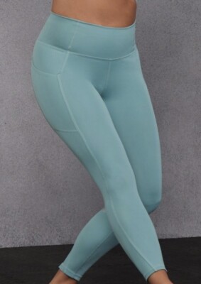 FABLETICS - Oasis High-Waisted 7/8 Legging - ARCTIC WAVE - XXL/14-16 - NEW