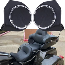6.5" Lower Vented Fairing Speaker Pods For Harley Touring Street Electra Glide