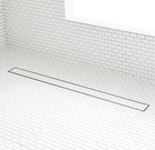 Signature Hardware 36" Linear Tile In Shower Drain - Brushed stainless steel