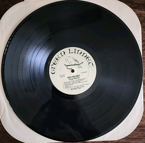 MICK MOLONEY Strings Attached NMint VINYL Lp 1980 Green Linnet LOFTUS JONES - Picture 3 of 14