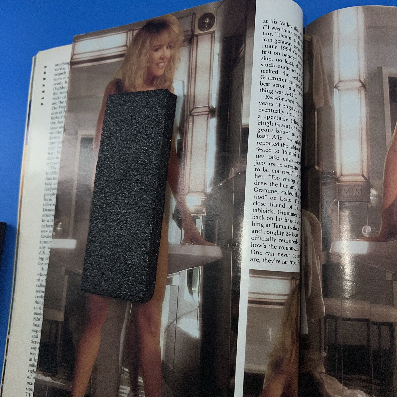 Playboy Magazine April 1996 Women Of The Internet Gillian Bonner