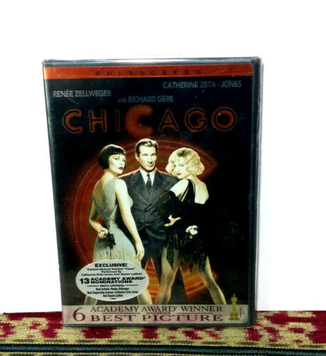 Chicago, DVD - 2003 - Queen Latifah, Richard Gere, Cathrine Zeta-Jones - SEALED - Picture 1 of 2