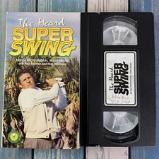 THE JERRY HEARD SUPER SWING VHS PGA Pro Golf Academy Instructional Video - NICE!