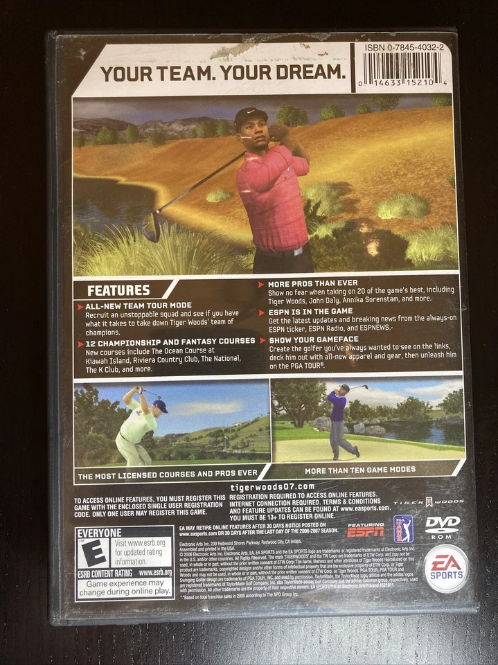 Tiger Woods PGA Tour 07 PC DVD-ROM - Image 2 of 4