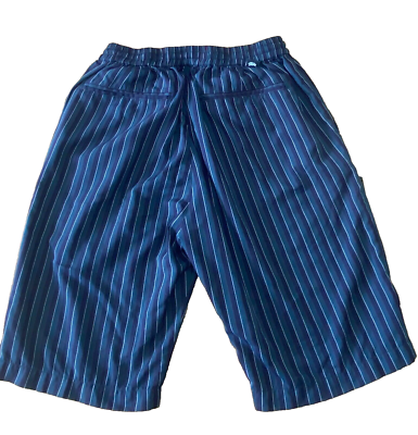 Stussy navy blue pinstriped shorts | eBay