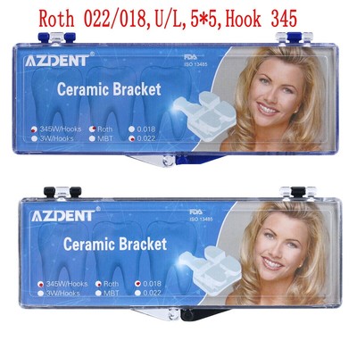 10 Kits De Supports Dentaires SANDENT - Mini Crochets Roth 0.022 3-4-5 - Neuf Pour Orthodontie