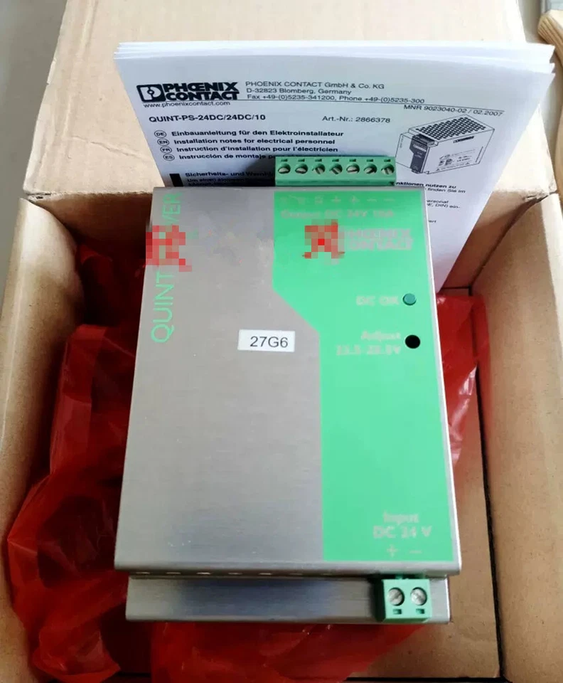 Fuente de alimentación conmutada de contacto Phoenix 2938727 QUINT-PS-3X400-500AC/24DC 1 pieza Foto 3 de 4