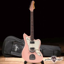 Fano Jm6 Alt De Facto Suhr Thornbuckers W/ Descendant Vibrato – Shell Pink