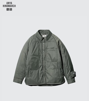 (新品未使用)パフテック シャツジャケット ANYA HINDMARCH XXL UNIQLO × ANYA HINDMARCH PUFFTECH Shirt Jacket Warm Winter