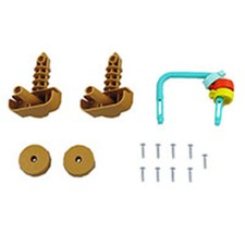 Replacement Axles, Hardware and Clacker Bar - Fisher-Price Walk Bounce and Ride