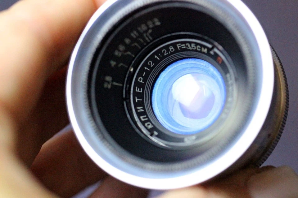 Jupiter-12 35mm f/2.8 M39 Wide Angle Lens – Soviet LTM Rangefinder – Biogon Copy - Image 3 of 4