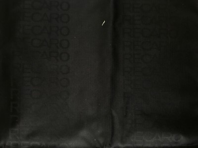  Black Color JDM Recaro Fabric For Seat Cover Headliner Door Panel Cloth 5mx1.6m