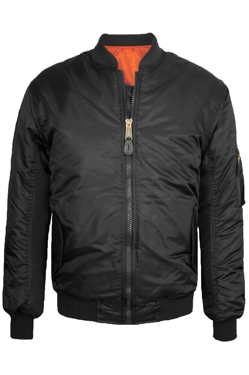 ジャケット・アウター COOR CWU Reversible Flight Bomber(Black) NEW MEN'S REVERSIBLE FLIGHT BOMBER JACKET, BLACK, SIZES S-XL