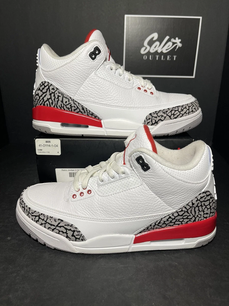 Jordan 3 size clearance 8