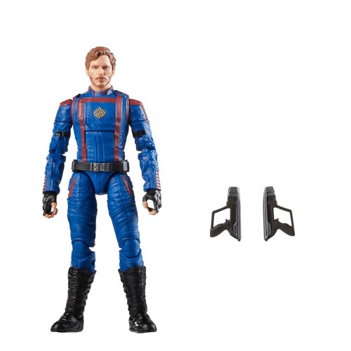 Marvel Legends Star-Lord Guardians of the Galaxy 6" BAF Action Figure In Hand - Picture 8 of 9