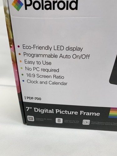 Polaroid 7 Digital Picture Frame - Picture 3 of 3