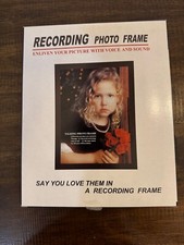 Digital Voice Recording Photo Frame 3x5, 4x6 or 5x7 - Silver