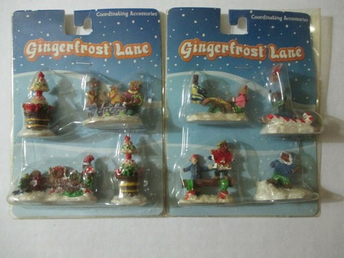 8 GINGERFROST LANE VILLAGE COORDINATING ACCESSORIES GINGER FROST COLLECTIBLE NEW - 第 1/9 張圖片