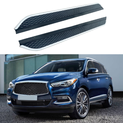 2PCS Running Boards Side Step Fits Infiniti QX60 2014-2020 Fixed
