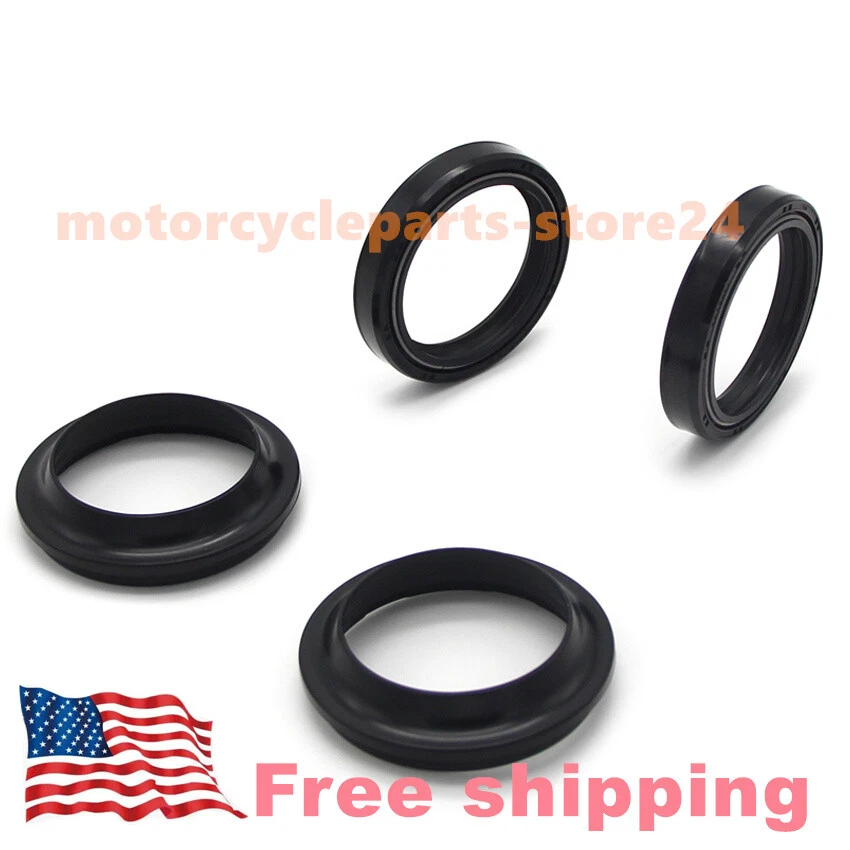 Front Fork Oil Seal Dust Seals Gasket For Yamaha FZR750R 1989-92/FZR1000 1989-90 Foto 2 de 4