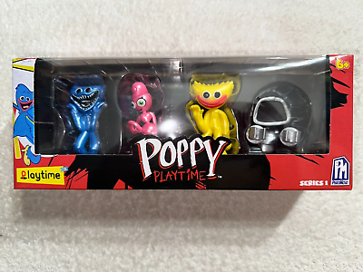 Poppy Playtime - Set of 4 Figures - Toy Figures - Ages 6+ - Lansay :  : Toys & Games