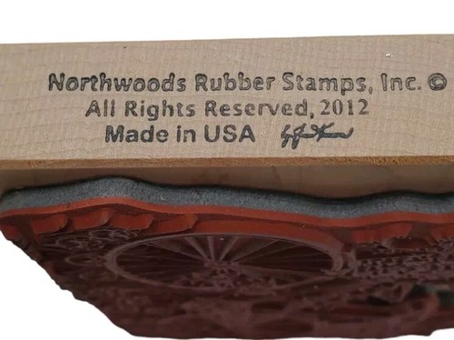 Wooden Stamps Lot Of 6 Preowned Stampabilities - Penny Black - Stampendous More - Picture 10 of 13