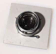 120MM F 6.8 WELTWINKEL ASASTIGMAT LENS BY G.LEITMEYR MUNCEN ON GRAPHIC BOARD