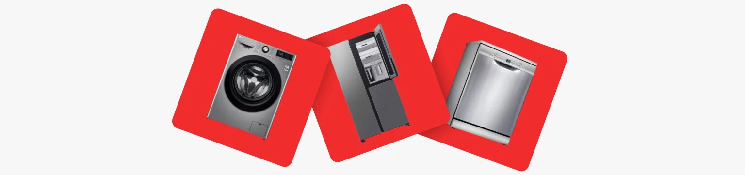 Up to 50% off refurb appliances