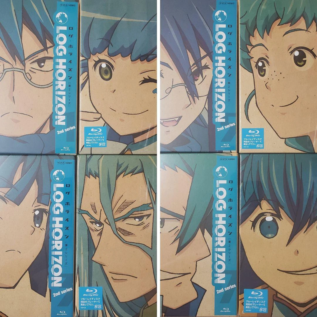 Log Horizon Bd Season 2 Complete Volume eBay