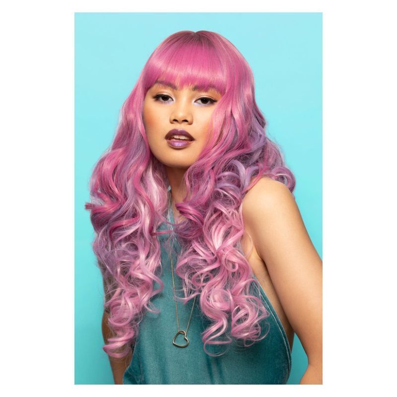 Manic Panic® Dusky Cauldron Smoke Siren Wig Adult Purple Grey Pink Manic Panic® Dusky Cauldron Smoke Siren Wig Adult Purple Grey Pink