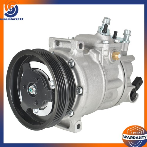 Fit For Volkswagen Jetta 2005-2012 2013 2014 AC Compressor With Cluth Aluminum - Picture 2 of 14