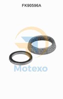 FK90596A Abgaskatalysator Einbau-Kit FüR Mazda 323 1.3 6/1994-12/2000