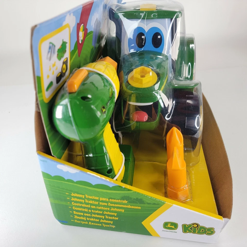 TOMY John Deer Kids Build A Johnny Tractor New In Package - Image 3 of 4