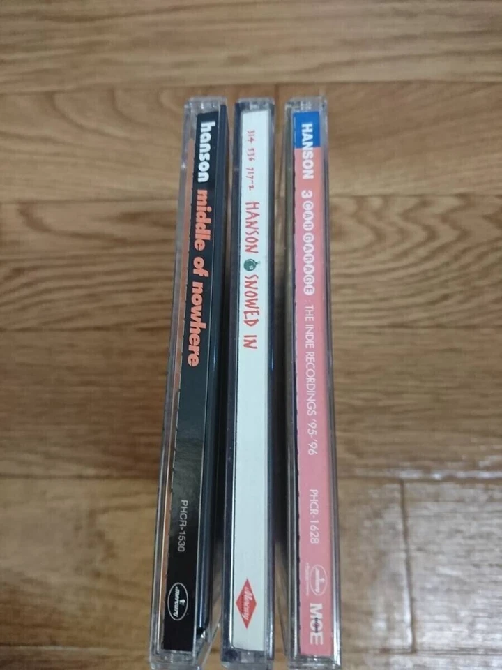 Hanson CD SET x3  【Middle of Nowhere】【Snowed In】 etc Album set（Used item）Ｓ07954 Foto 2 de 3