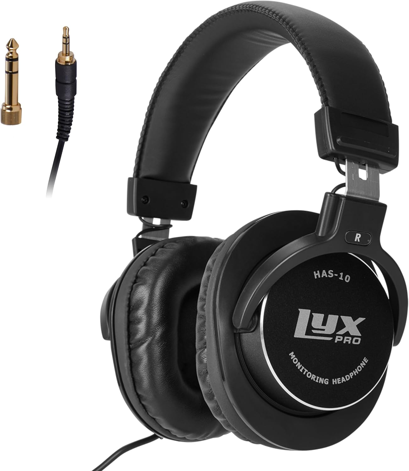 HAS-10 Closed Back over Ear Professional Studio Monitor and Mixing Headphones,Mu