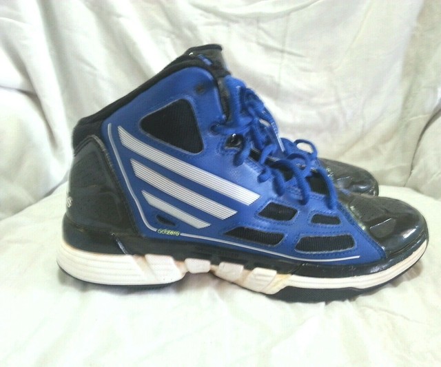 ADIDAS ADIZERO BLACK BLUE WHITE BASKETBALL SHOES ( SIZE 7 ) MEN`S eBay