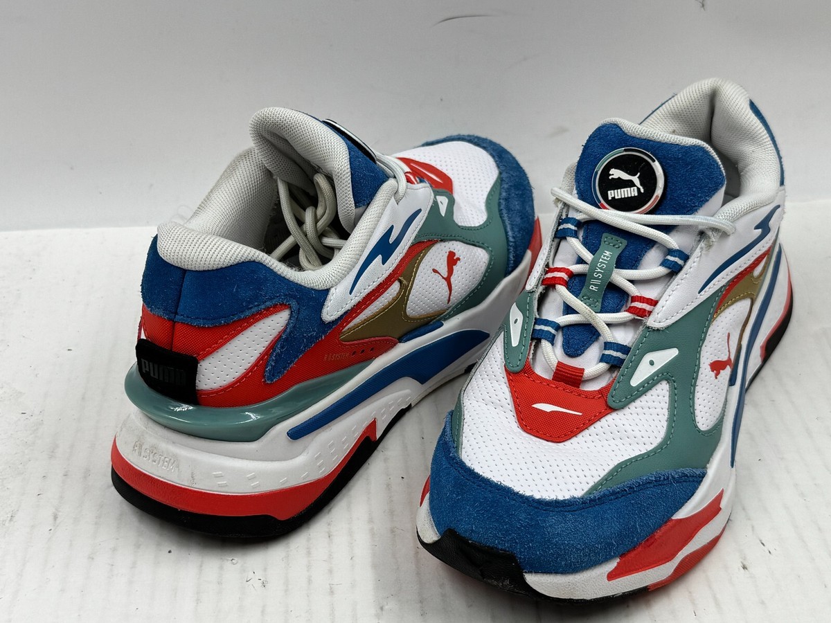 Puma RS-Fast Go Mens Sneakers 7 Multi Lace Up Athletic 
