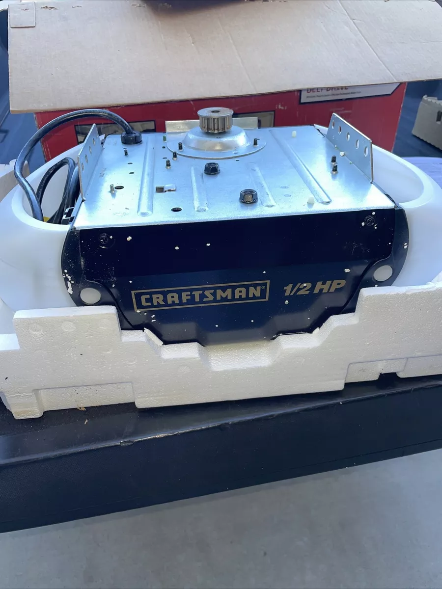 Craftsman belt drive top garage door opener