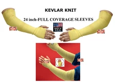 2-Animal Handling 24"LONG SLEEVES Made With KEVLAR Arm Protection DOG CAT BIRD