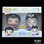 Funko Pop! One Piece Luffy and Foxy Hot Topic Anime Manga IN STOCK 2 Pack Pop