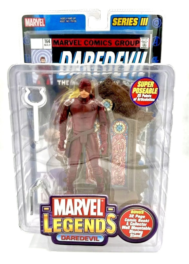 MARVEL LEGENDS DAREDEVIL MOVIE BEN AFFLECK SERIES III 3