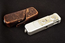 Minox A III Subminiature Camera with Complan 15mm f/3.5 Lens  Case Vintage V29