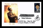 DR JIM STAMPS US COVER FRANK SINATRA LEGENDS OF HOLLYWOOD FDC COMPEX