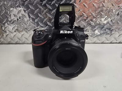 Nikon D7100 24.1 MP SLR Digital Camera W/ AF-S 50mm Lens - Shutter Count:3602