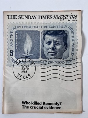 The Sunday Times Magazine 9 October 1966 JFK Assassination Dallas Texas Issue