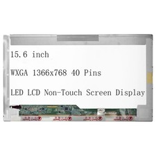 15.6" LTN156AT02 LP156WH2-TLA1 HD 40 Pin LCD Non-Touch Screen Display Panel