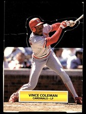 Vince Coleman 1989 Donruss All-Stars #NNO Cardinals MLB READ FREE SHIPPING